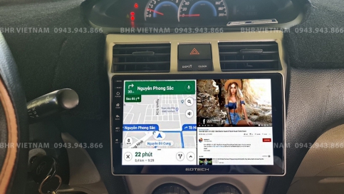 Màn hình DVD Android xe Toyota Vios 2008 - 2013 | Gotech GT6 New
